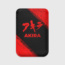 Картхолдер Magsafe магнитный Akira - red gradient