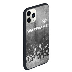 Чехол для iPhone 11 Pro Max матовый Warframe - grey gradient посередине - фото 2