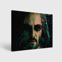 Холст прямоугольный Matrix - Keanu Reeves