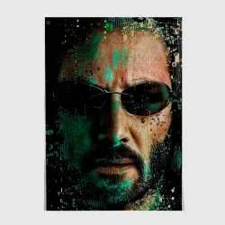 Постер Matrix - Keanu Reeves