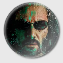 Значок Matrix - Keanu Reeves