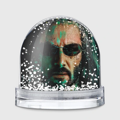 Игрушка Снежный шар Matrix - Keanu Reeves