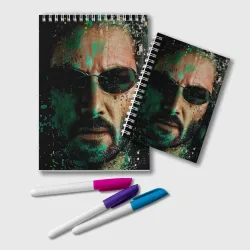 Блокнот Matrix - Keanu Reeves