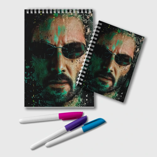 Блокнот Matrix - Keanu Reeves