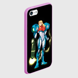 Чехол для iPhone 5/5S матовый Metroid - Samus Aran - фото 2