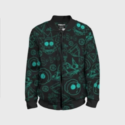 Детский бомбер 3D Рик и морти заставка