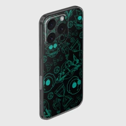 Чехол для iPhone 16 Pro силиконовый с защитой камеры Рик и морти заставка - фото 2