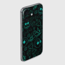 Чехол для iPhone 16 силиконовый с защитой камеры Рик и морти заставка - фото 2