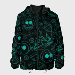 Мужская куртка 3D Рик и морти заставка