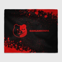 Плед 3D Danganronpa - red gradient по-горизонтали