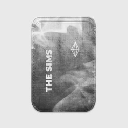 Картхолдер Magsafe магнитный The Sims - grey gradient вертикально