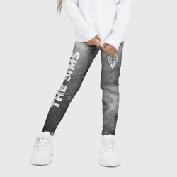 Детские леггинсы 3D The Sims - grey gradient вертикально - фото 2