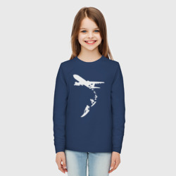 Детский лонгслив хлопок Plane surfer - фото 2