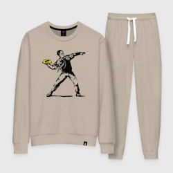 Женский костюм хлопок Дуайт Шрут и желе