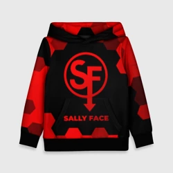 Детская толстовка 3D Sally Face - red gradient