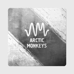 Магнит виниловый Квадрат Arctic Monkeys - grey gradient