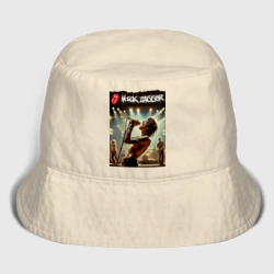 Мужская панама хлопок Мик Джагер - Роллинг Стоунз