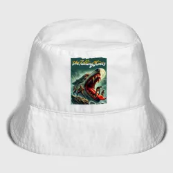 Детская панама хлопок Rolling Stones - wolf's mouth