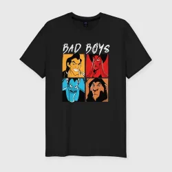 Мужская футболка хлопок Slim Bad boys