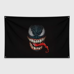 Флаг-баннер Веном зубастый голова для косплея