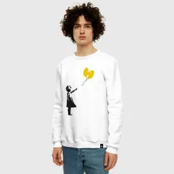 Мужской свитшот хлопок Wu-Tang Banksy - фото 2
