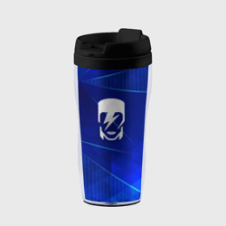 Термокружка-непроливайка David Bowie blue poly