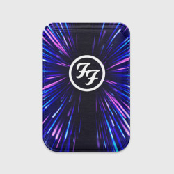 Картхолдер Magsafe магнитный Foo Fighters neon energy