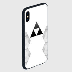 Чехол для iPhone XS Max матовый Zelda white poly - фото 2