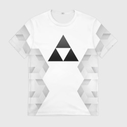 Мужская футболка 3D Zelda white poly