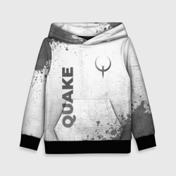 Детская толстовка 3D Quake - white gradient вертикально