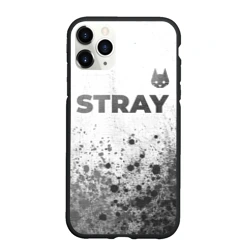 Чехол для iPhone 11 Pro Max матовый Stray - white gradient посередине