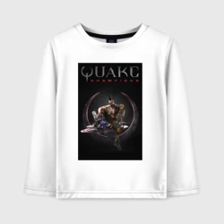 Детский лонгслив хлопок Quake champions Anarki  