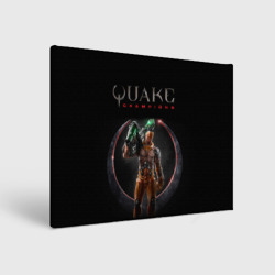 Холст прямоугольный Quake champions - Visor