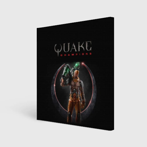 Холст квадратный Quake champions - Visor