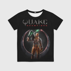 Детская футболка 3D Quake champions - Visor