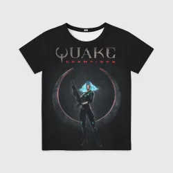 Детская футболка 3D Quake Champions - Nyx 