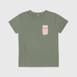 Детская футболка хлопок Jiniret in pocket