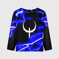 Детский лонгслив 3D Quake молнии шторм
