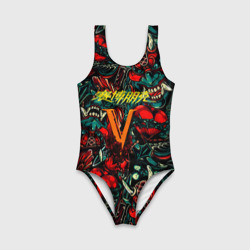 Детский купальник 3D God of War битва огня - фото 2