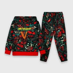 Детский костюм с толстовкой 3D God of War битва огня