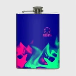 Фляга Nirvana fire neon