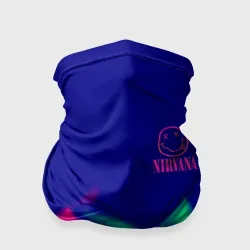 Бандана-труба 3D Nirvana fire neon