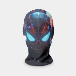 Маска карнавальная 3D Человек-паук в вечернем городе