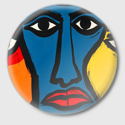 Значок Арт с лицами