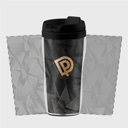 Термокружка-непроливайка Deep Purple golden poly - фото 2