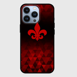 Чехол для iPhone 13 Pro Saints Row red poly