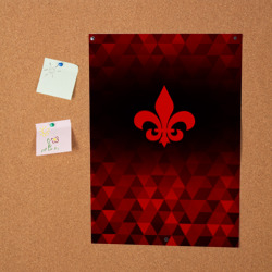 Постер Saints Row red poly - фото 2