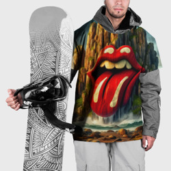 Накидка на куртку 3D Rolling Stones - sea rocks