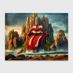 Обложка для студенческого билета Rolling Stones - sea rocks