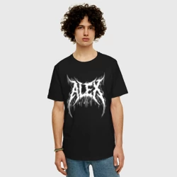 Мужская футболка хлопок Oversize Alex - gothics style - фото 2